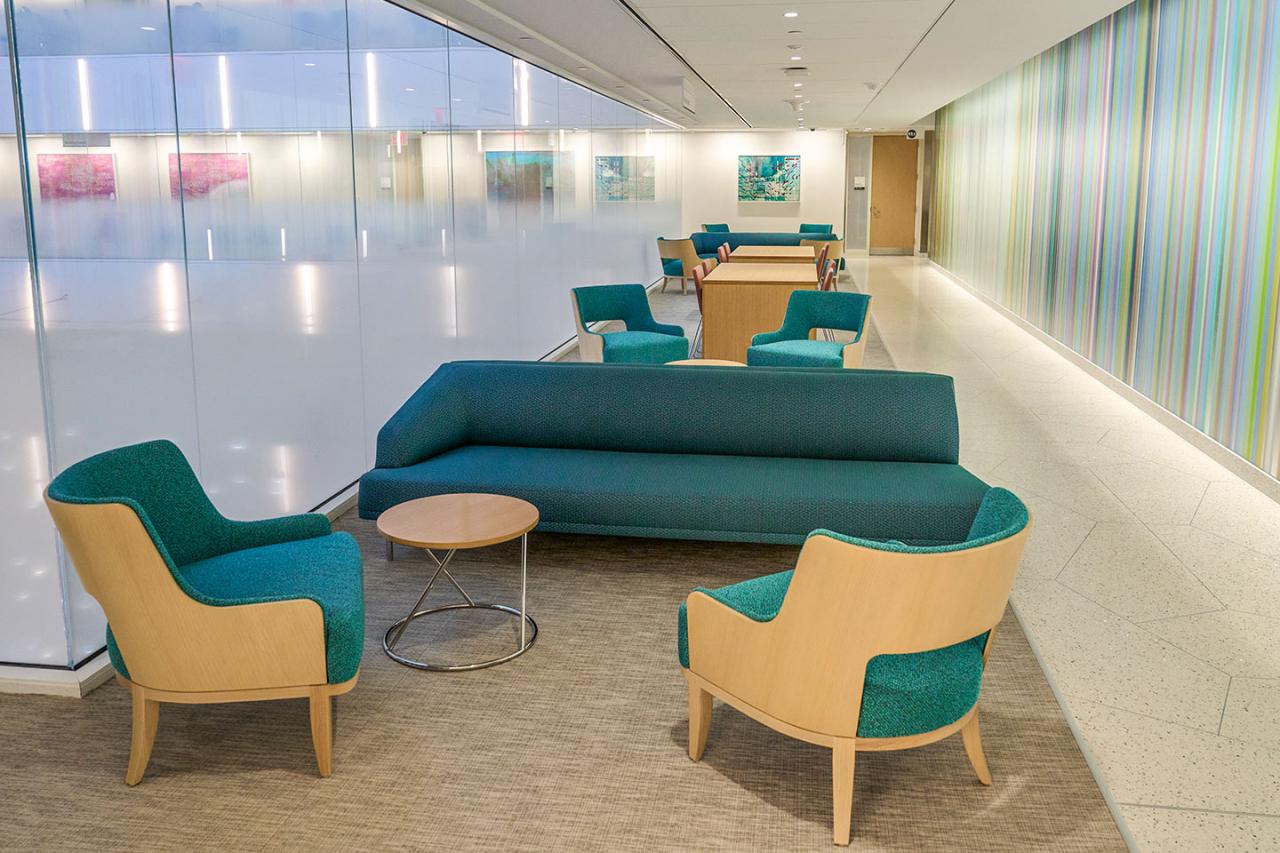 Seating in Waiting Area at NYU Langone Ambulatory Care Center East 53rd Street