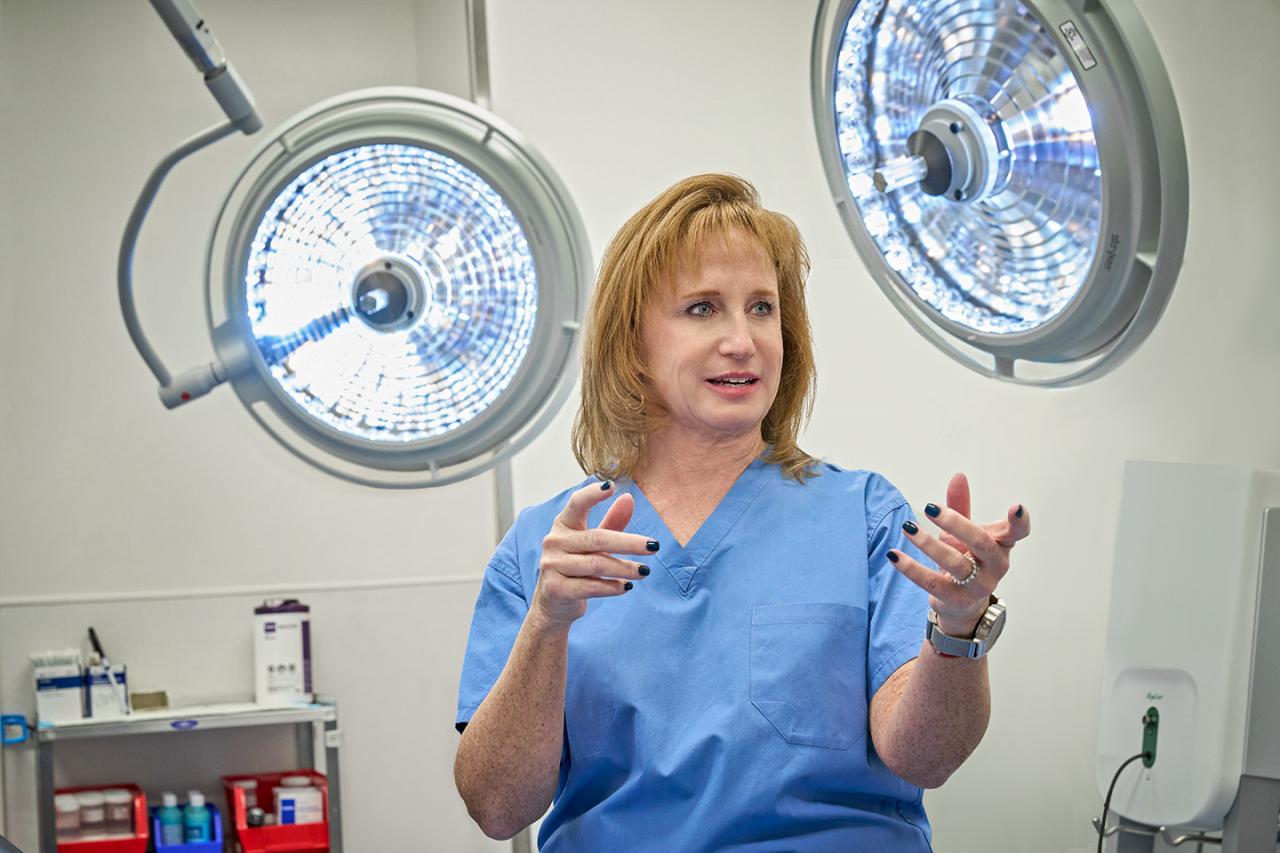 Dr. Ruth Tessler in Surgical Procedure Room