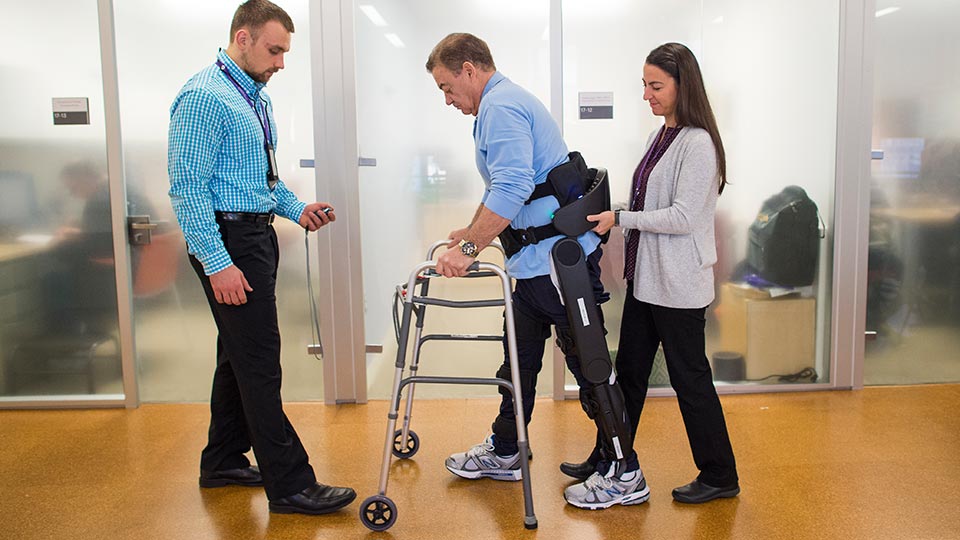 Rusk Rehabilitation Patient with Spinal Cord Injury